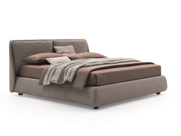 BEND - Fabric bed with upholstered headboard by Ditre Italia - view 2